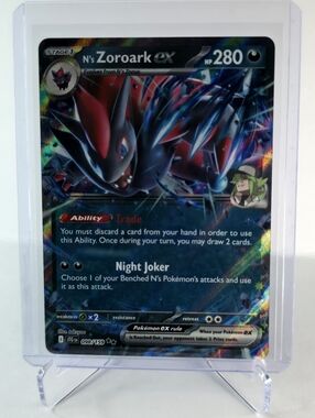 Pokémon TCG - N's Zoroark ex - Journey Together - Double Rare - 098/159